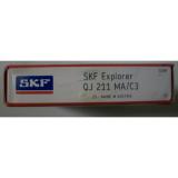 NEW IN BOX SKF QJ 211 MA/C3 Four point contact bearings, ID 55 mm, OD 100 mm 